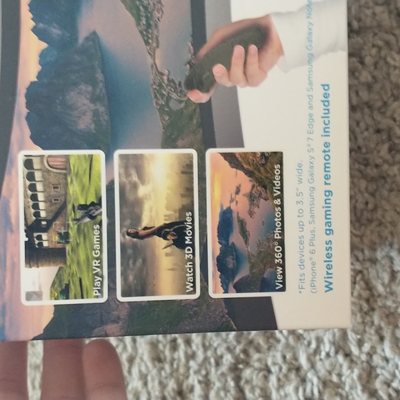 Virtual Reality Headset &Remote BRAND NEW - Picture 7 of 10